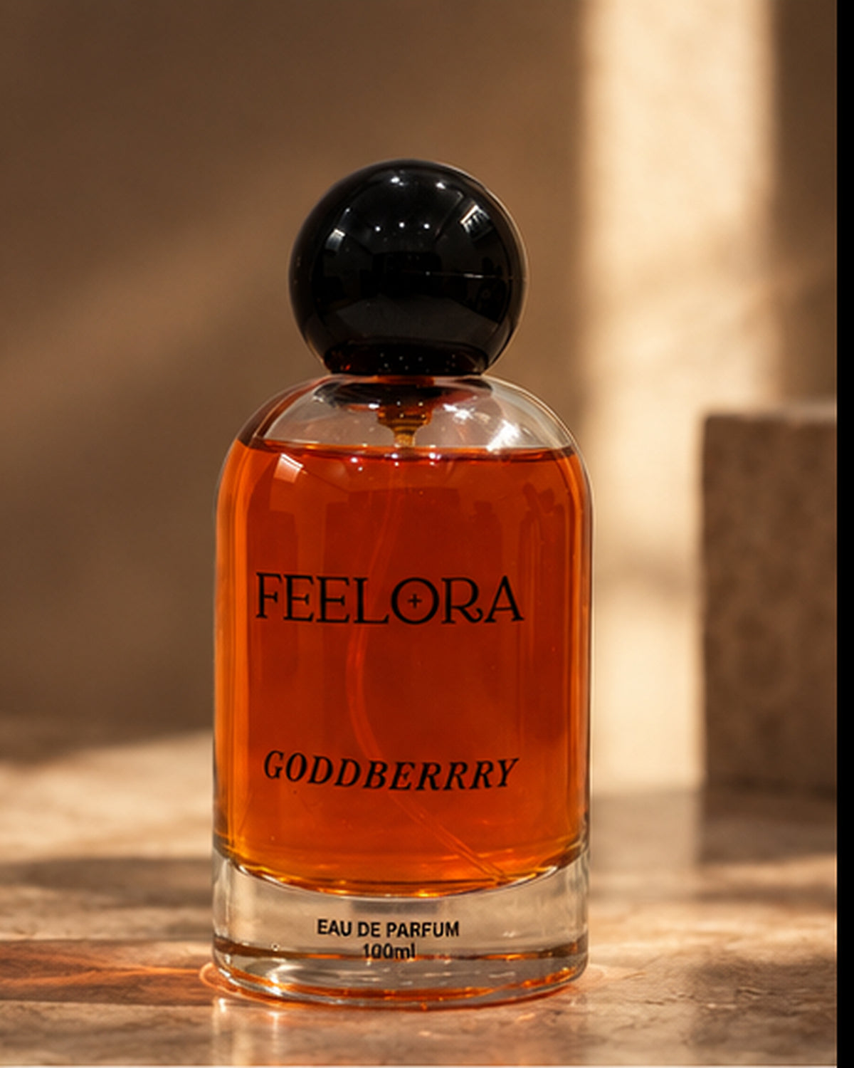 Feelora Godberry Eau de Parfum - Warm Vanilla Premium Parfum, 100 ML